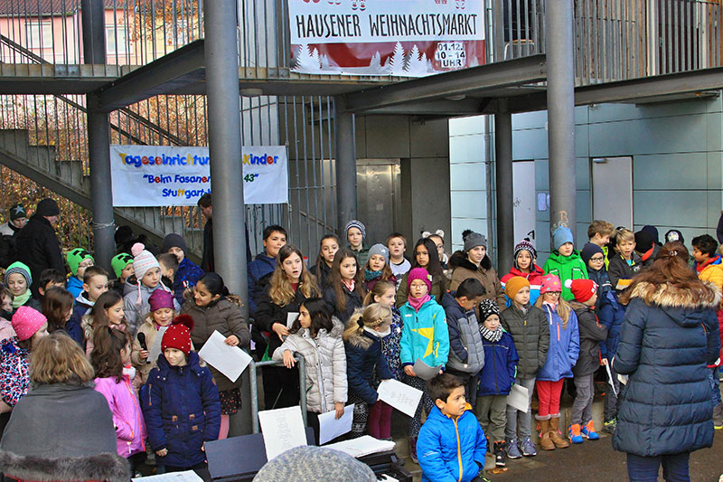 Zum 22 Mal Weihnachtsmarkt In Hausen Kleiner Markt Mit