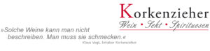 Slogan Korkenzieher