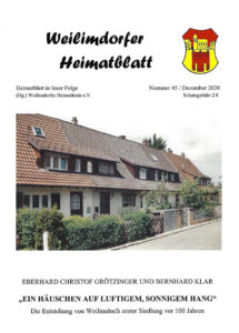 Cover Heimatblatt Nr. 45, Heimatkreis