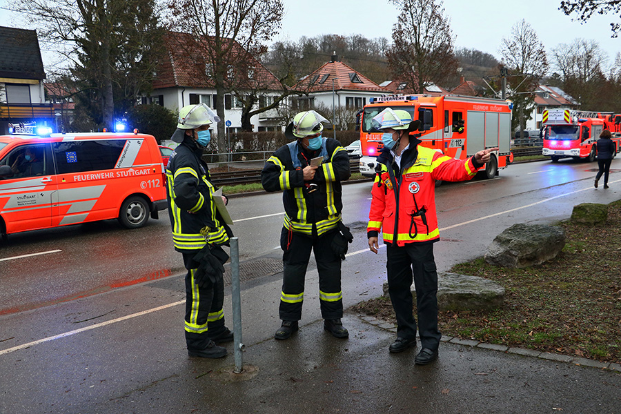 Gasausströmung in der Pforzheimer Straße, Foto: Andreas Rometsch