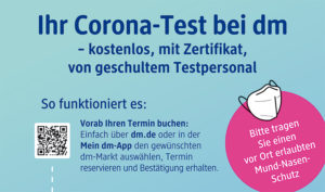 Corona Schnelltest dm Weilimdorf