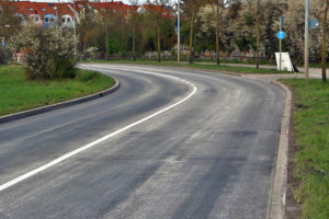 Sanierte Gerlinger Straße am 9. April 2021. Foto: Andreas Rometsch