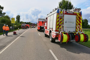 Fahrzeugbrand im Engelbergtunnel. Foto: Andreas Rometsch