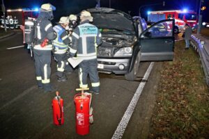 Pkw-Brand Flachter Kreuzung Copyright Andreas Rometsch