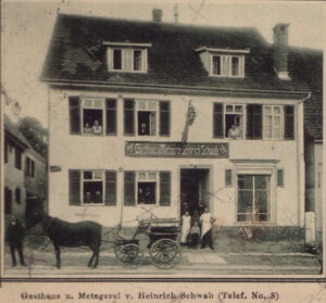 Gasthaus Schwab. Foto Archiv Weilimdorfer Heimatkreis