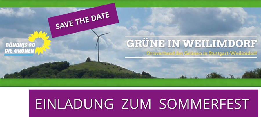 Sommerfest GRÜNE 2022 Weilimdorf
