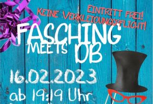 Fasching meets DB 2023