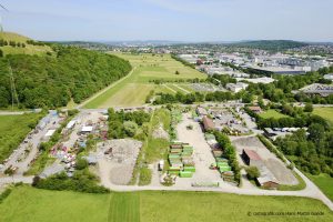 Lagerplatzgebiet Hemminger Straße. Foto © Hans-Martin Goede