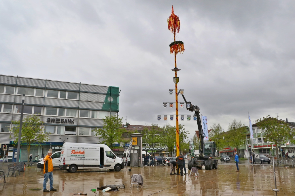 Maibaum Löwen-Markt 2023 Copyright Andreas Rometsch