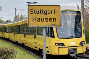 Neue Stadtbahn — ein Gewinn für Hausen. Bildmontage: GRÜNE Weilimdorf