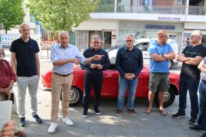 Walter Kämpf beim Rückblick auf den Umbau der Innenstadt, Foto GOEDE