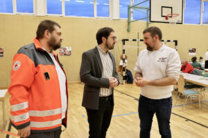 Helge Grassl, Julian Schahl und Erik Küspert, Foto GOEDE