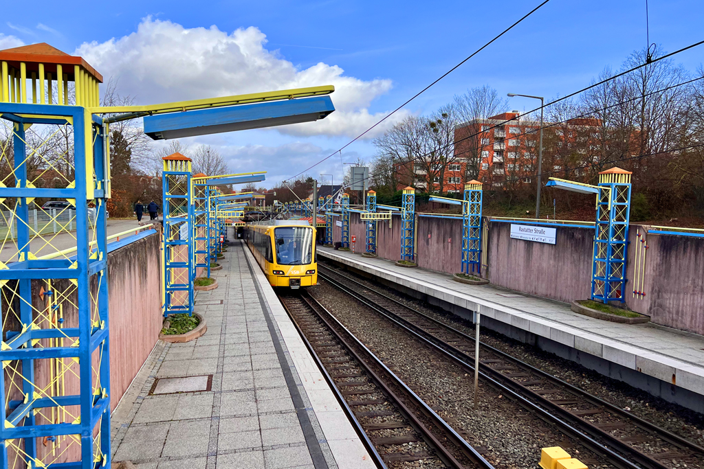 Neues Kulturdenkmal: Die Haltestelle Rastatter Straße, Foto GOEDE