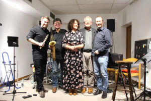 Band „Blue Infinity“ aus dem Großraum Böblingen, Jazz bei Stephanus am 8. März 2024, Foto Jensen