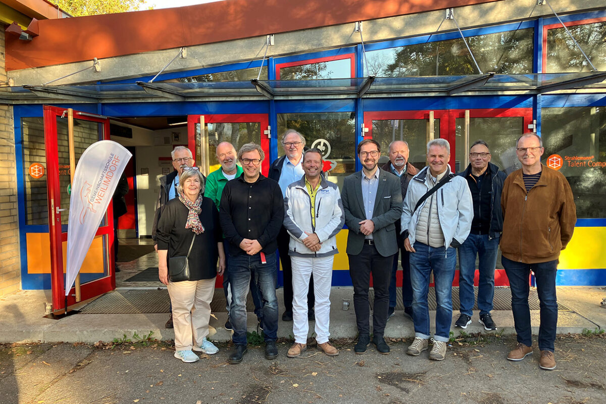 Bezirksbeirat Weilimdorf besichtigt frisch gestrichene Gemeinschaftsschule und neues Berufsorientierungsprojekt, Foto Bezirksamt Weilimdorf