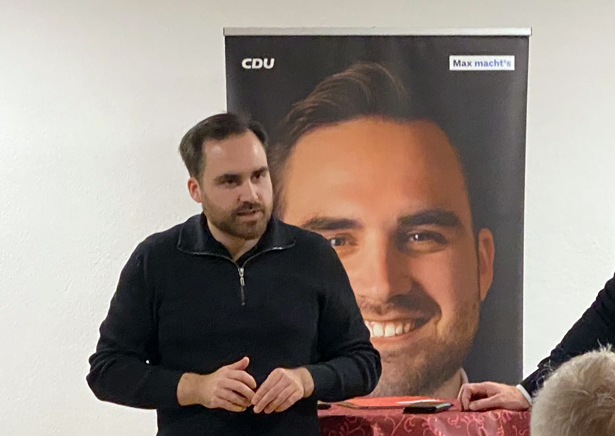 Bürgerdialog mit Max Mörseburg (CDU) in Weilimdorf
