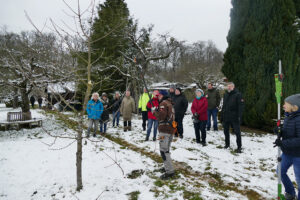 Schnittkurs am 15. Februar 2025, Foto Reinhardt
