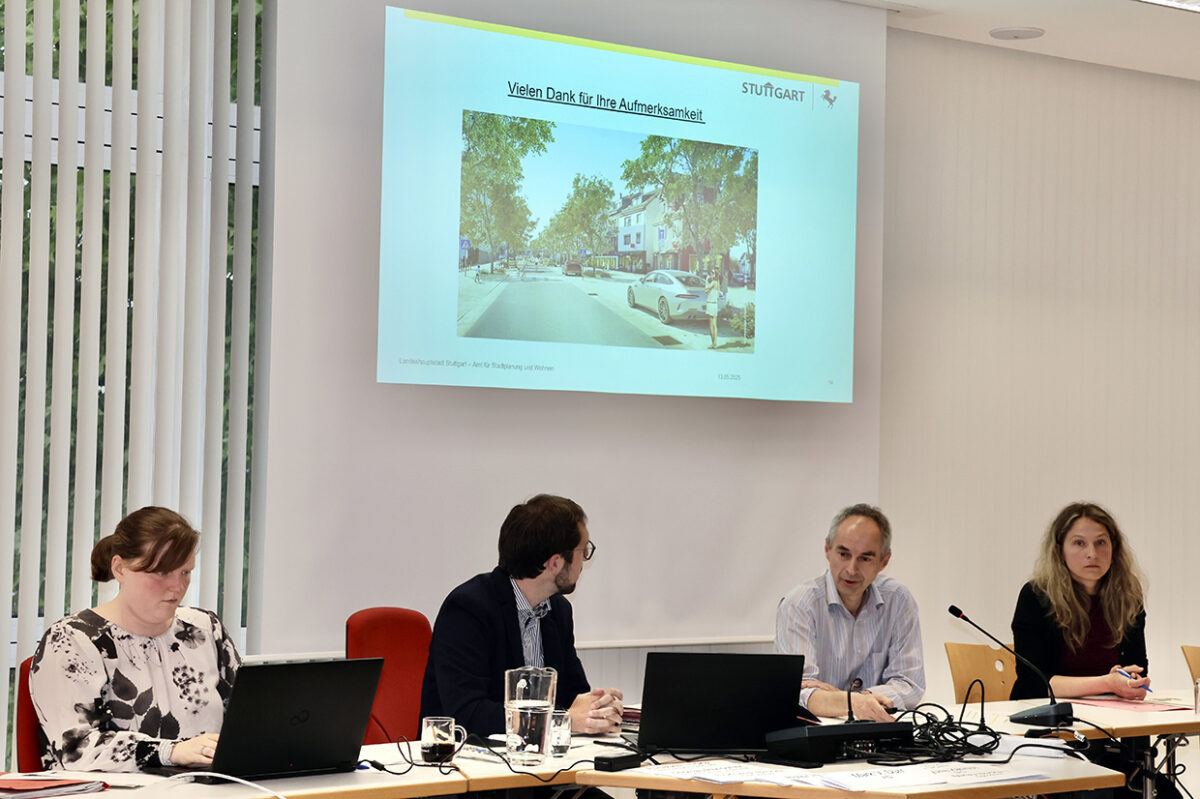 Pforzheimer Straße Umgestaltung Planung 2025, Foto GOEDE