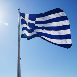 Flagge von Griechenland, © https://www.pexels.com/de-de/foto/flagge-von-griechenland-13966/
